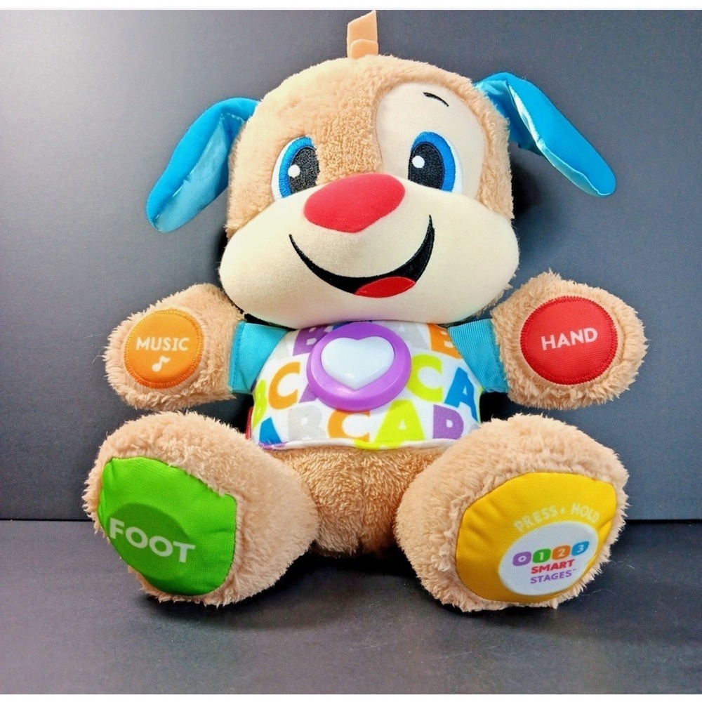 Fisher-Price Laugh&Learn Smart Stages Puppy Musical Plush Tested Working 2017